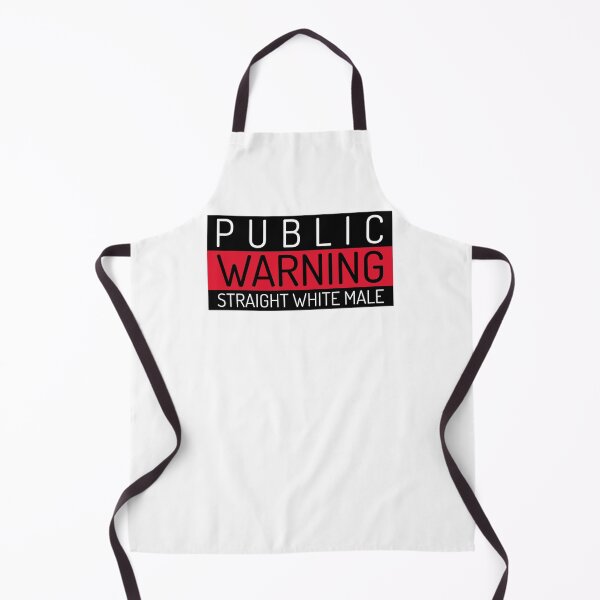 Item preview, Public Warning - Straight White Male designed and sold by LovenLaughter.