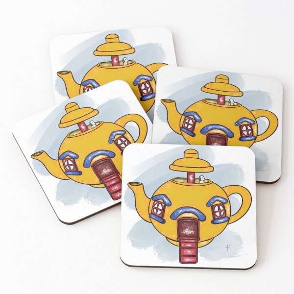 Item preview, Big yellow Teapot  designed and sold by Lentilbug.