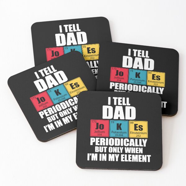 Item preview, I Tell Dad Jokes Periodically Periodic Table Elements designed and sold by TravelScientist.