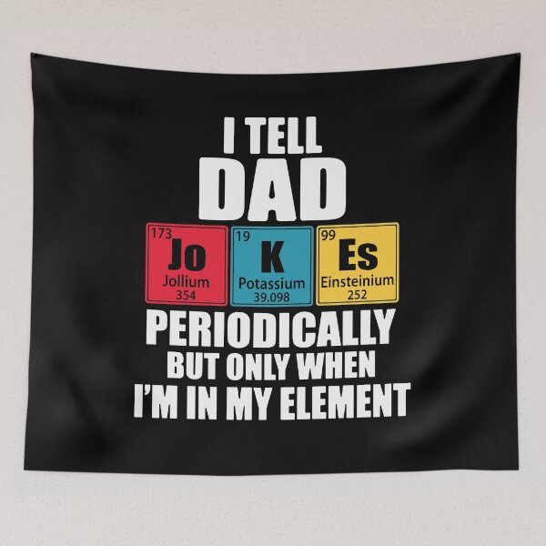 Item preview, I Tell Dad Jokes Periodically Periodic Table Elements designed and sold by TravelScientist.