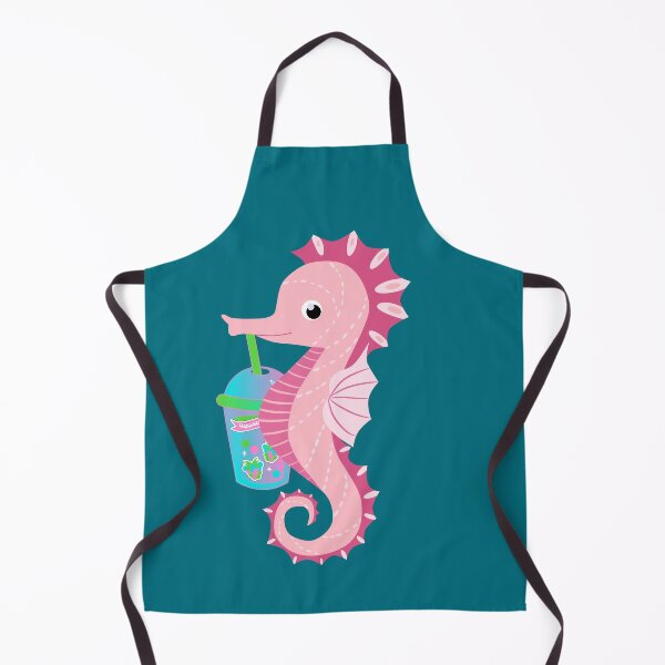 Item preview, Boba Drinking Seahorse designed and sold by tmdaliggr.