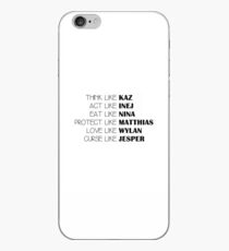 Vinilo o funda para iPhone Six of crows