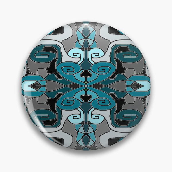 Item preview, Blue Scrollwork designed and sold by Vanessa Hogle.
