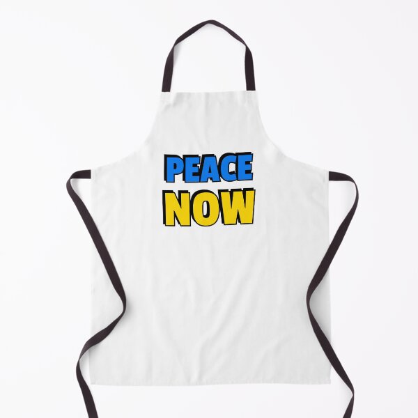 Item preview, Peace Now - No More War - Yellow and Blue designed and sold by Inspirationmotivation.