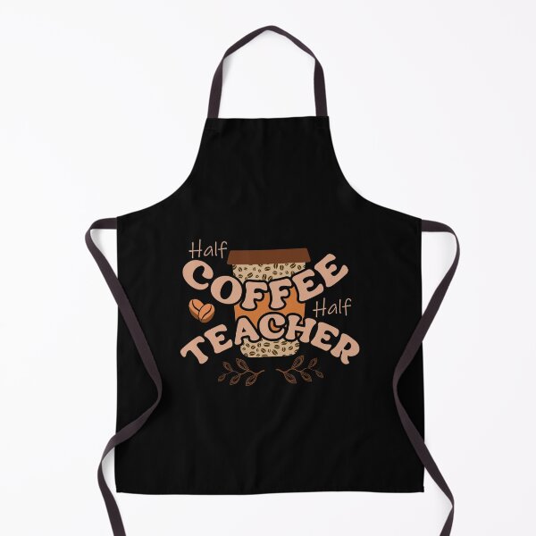 Item preview, Back To School First Day Of School Half Coffee Half Teacher designed and sold by Spunitywear.