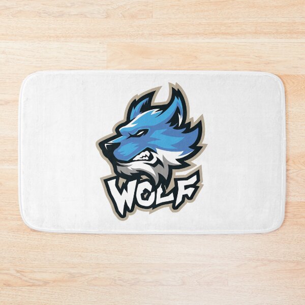 Item preview, Zidika blue wolf snarling designed and sold by klimov0101.