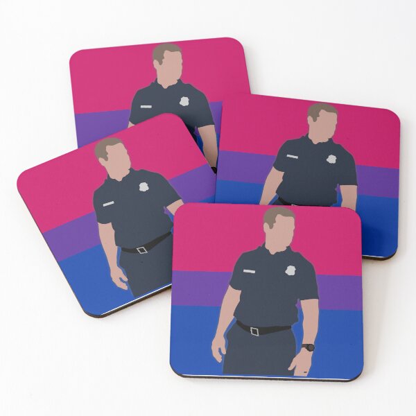 Item preview, Bobby Nash Bisexual Pride Cutout designed and sold by sadieyuki.