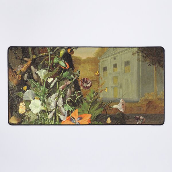 Item preview, Rachel Ruysch Nature Landscape with Poppies and Other Flowers designed and sold by Vicky Brago-Mitchell®.