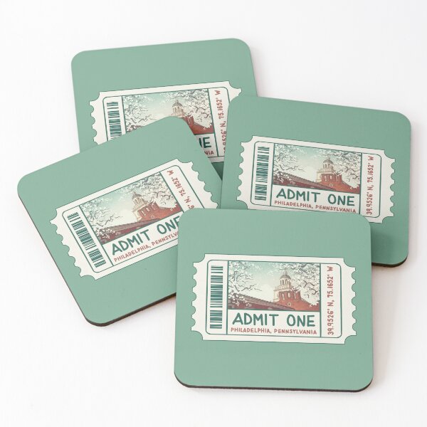 Item preview, Ticket to Philadelphia, Pennsylvania designed and sold by Jackie Van Ryn.