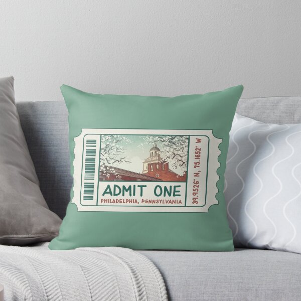 Item preview, Ticket to Philadelphia, Pennsylvania designed and sold by Jackie Van Ryn.