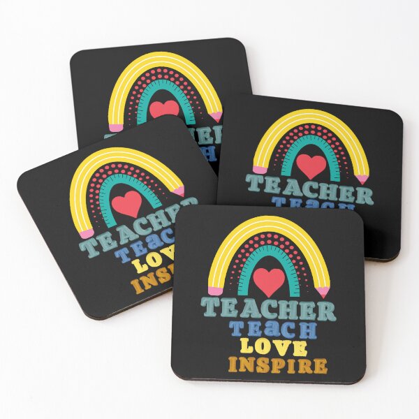 Aperçu de l'œuvre Enseignant enseigner l'amour inspirer créée et vendue par JOY STORE 45.