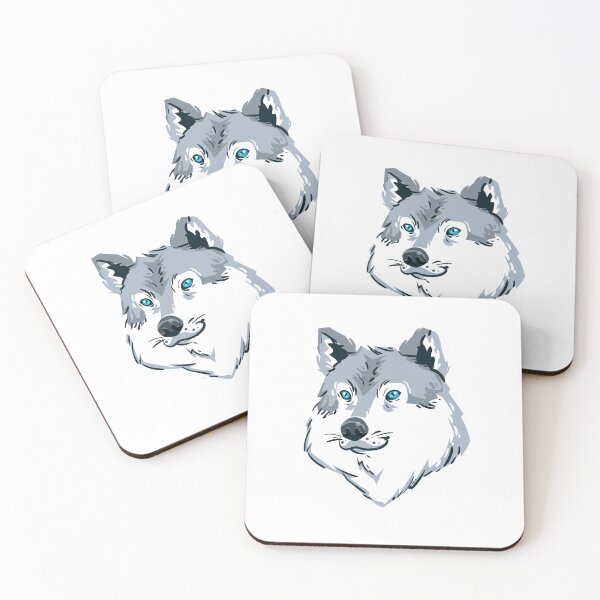 Item preview, Zidika wolf with beautiful and fluffy fur designed and sold by klimov0101.