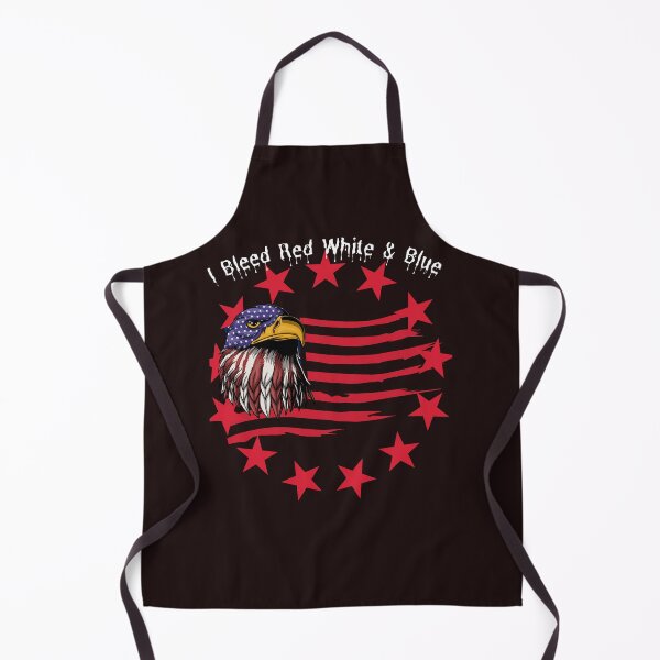 Item preview, I bleed red white & Blue Tee shirt . Patriotic , American flag designed and sold by Kim Loftis.