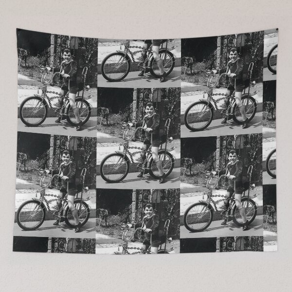 Item preview, Eddie Munster on Chain Stingray Bike  designed and sold by leilaamurray.