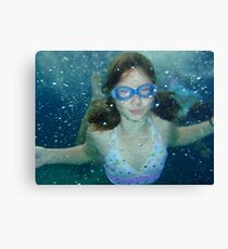 Mer girl Canvas Print