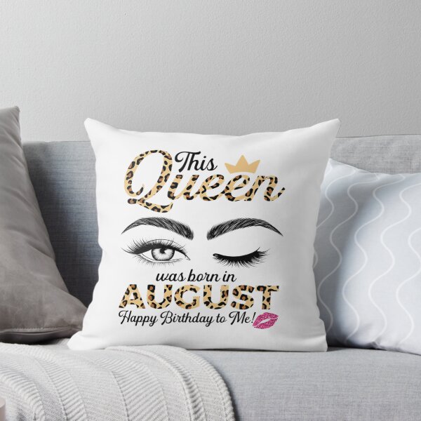 Item preview, Womens This Queen Was Born In August Leopard For Women Girls Ladies designed and sold by definitediffere.