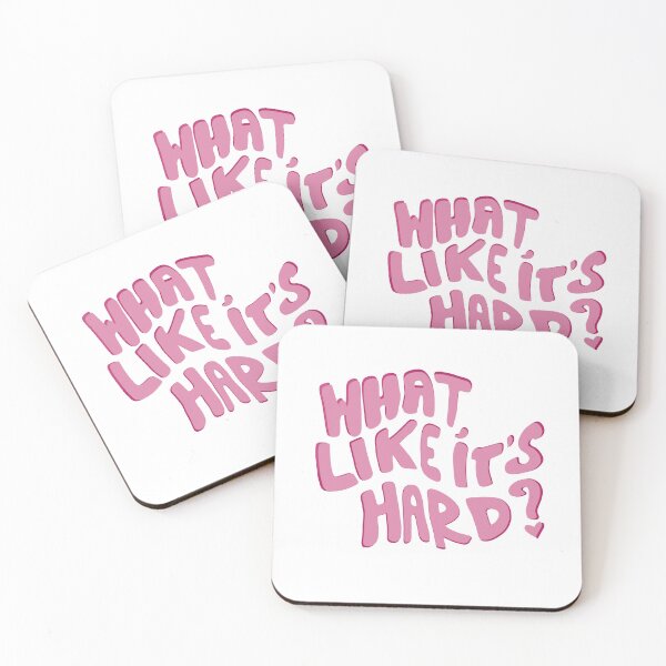 Item preview, what, like it's hard? designed and sold by oliviarosegreen.