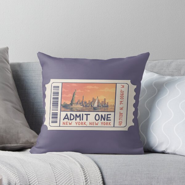Item preview, Ticket to New York designed and sold by Jackie Van Ryn.