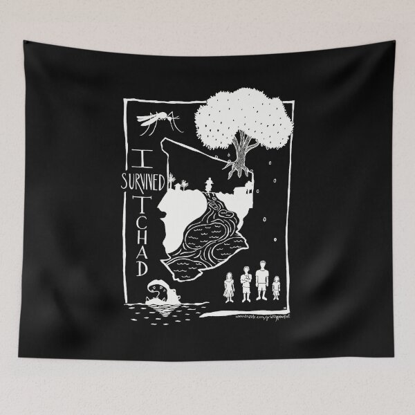 Item preview, I Survived Tchad designed and sold by PricklyPearfect.