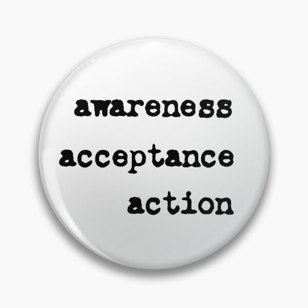 Item preview, Awareness Acceptance Action designed and sold by WildLande.