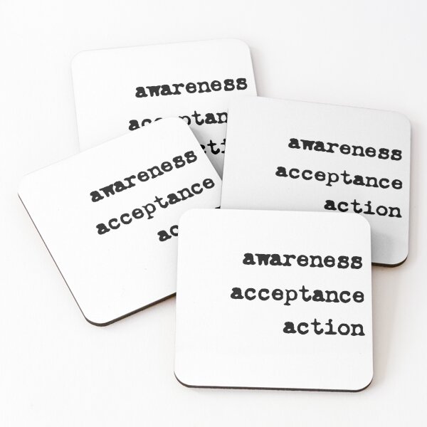 Item preview, Awareness Acceptance Action designed and sold by WildLande.