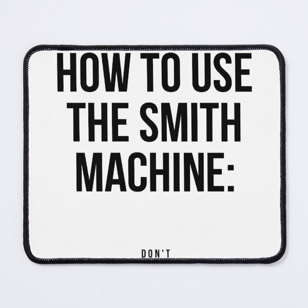 Item preview, How to use the smith machine designed and sold by STRAIGHT UP BULKED UP.