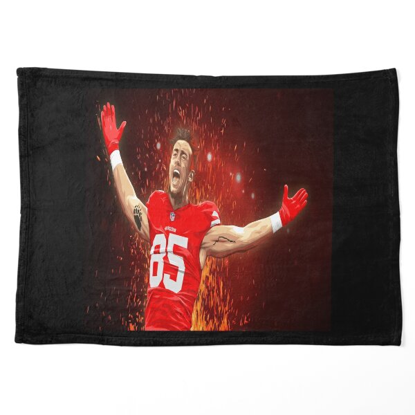 Kittle Jersey Red Poster for Sale by reevevi