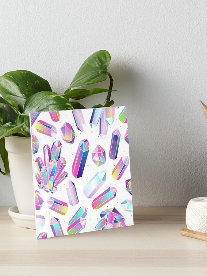 Crystals Stickers by Marina Demidova, Redbubble