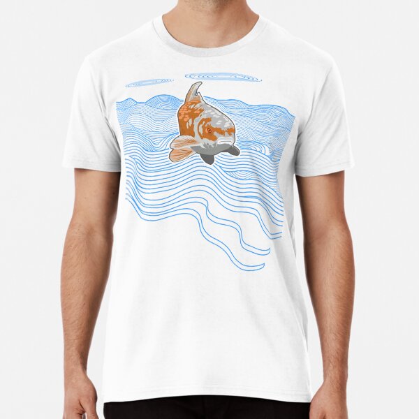 Item preview, Koi fish lines  designed and sold by ImageSwamp.