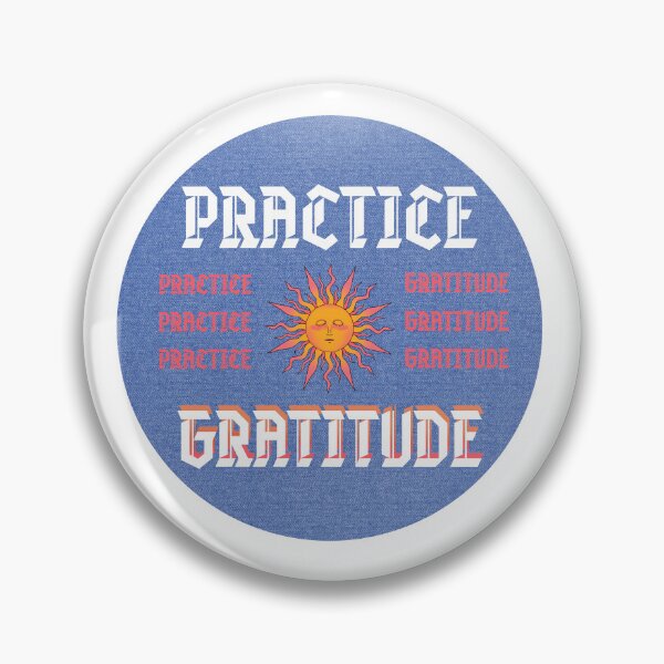 Item preview, Practice Gratitude Denim Sun Design designed and sold by kayadmu.