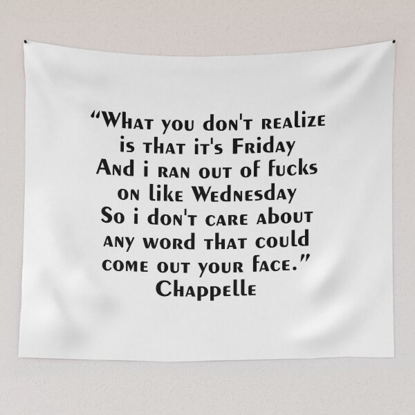 Item preview, Friday Mood Chappelle designed and sold by comedybox.
