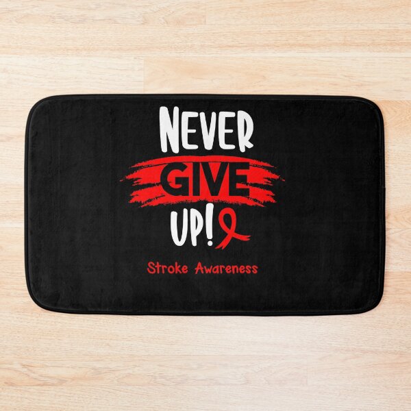 Item preview, Stroke Warrior - Stroke Awareness - Never Give Up! designed and sold by Robbsyn.