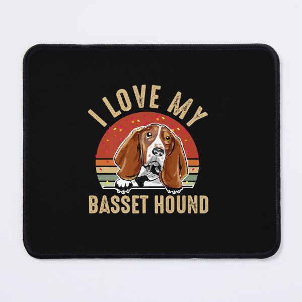 Item preview, I LOVE MY BASSET HOUND HOUND DOG designed and sold by sobriowslen.
