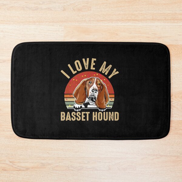 Item preview, I LOVE MY BASSET HOUND HOUND DOG designed and sold by sobriowslen.