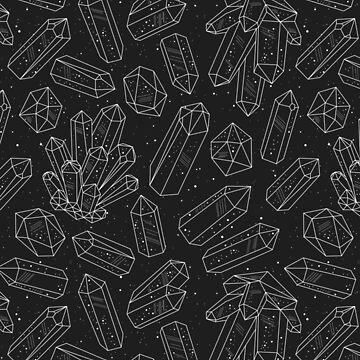 Crystals Stickers by Marina Demidova, Redbubble