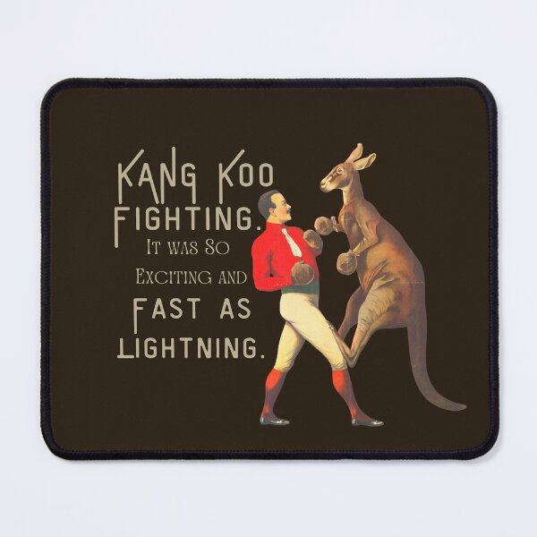 Item preview, Kang Koo fighting, So Exciting, Fast as Lightning Vintage Fighter with Kankaroo designed and sold by tranquilbeach.