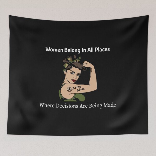 Item preview, Women Belong In All Place Where Decisions Are Being Made Fitted designed and sold by ROFIN.
