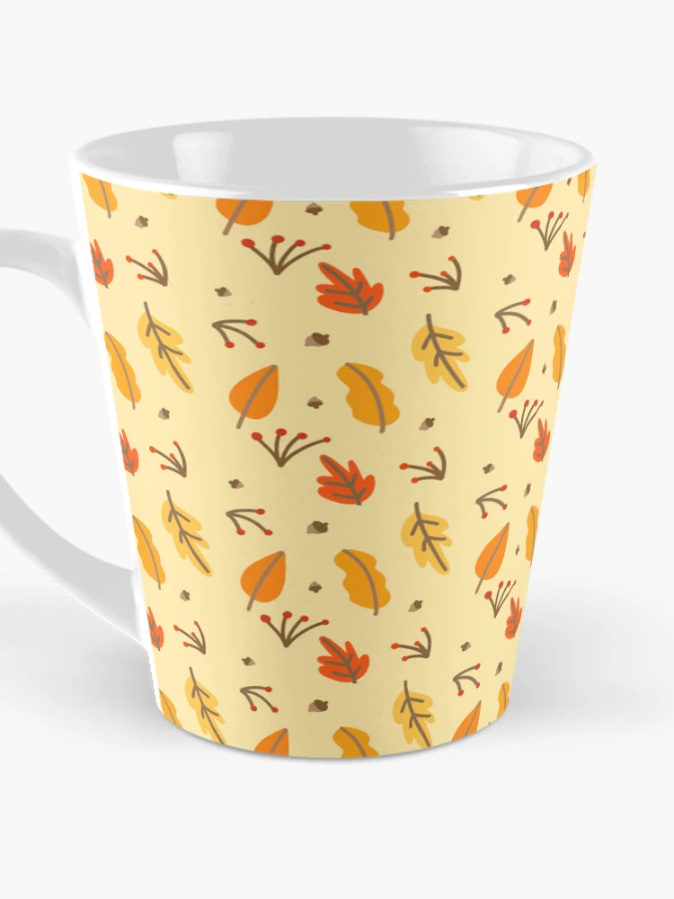 Thumbnail 3 of 4, Coffee Mug, Leaf fall pattern designed and sold by RandiMullins.
