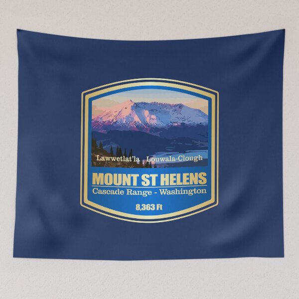 Item preview, Mount St Helens (PF) designed and sold by curranmorgan.