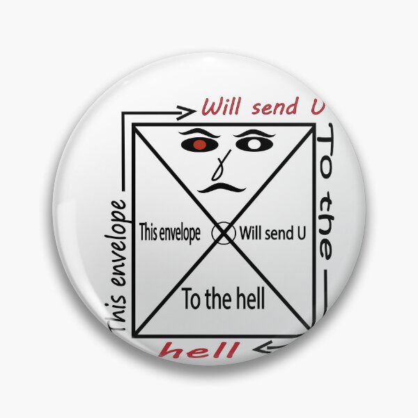 Item preview, The Danger envelope  designed and sold by weirdandstrange.