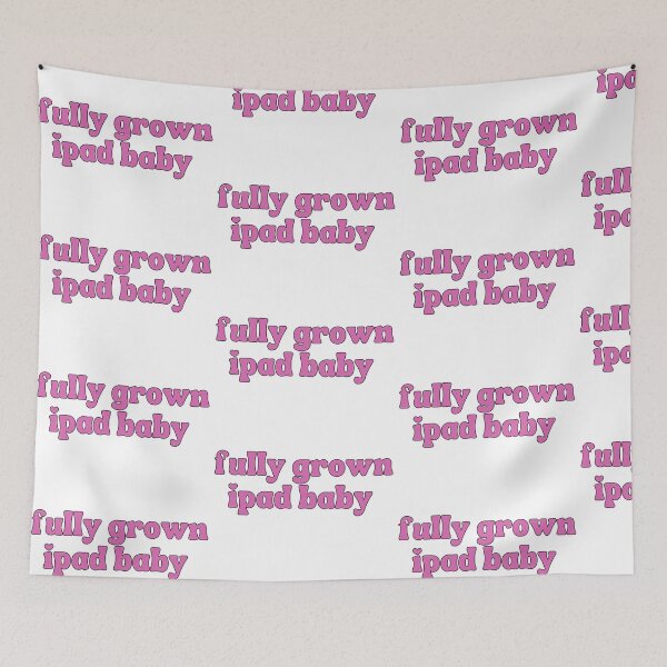 Item preview, Fully Grown ipad baby in pink designed and sold by Pink Ribbon.