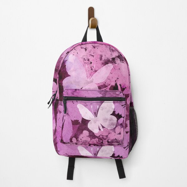 Item preview, Butterflies and Hydrangeas Negative Painting Pink designed and sold by Valerie Englehart.