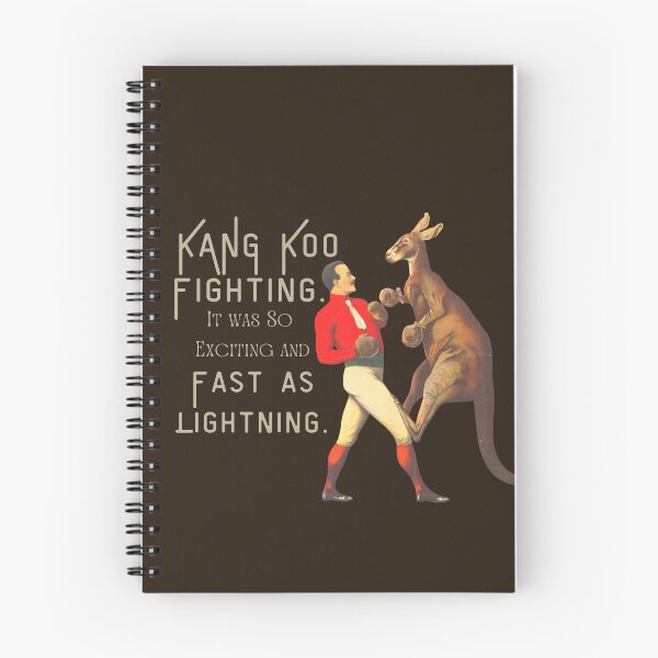 Item preview, Kang Koo fighting, So Exciting, Fast as Lightning Vintage Fighter with Kankaroo designed and sold by tranquilbeach.