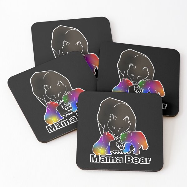 Item preview, Mamá Oso Dos Cachorros Arcoiris Mamá Orgullosa designed and sold by MyThingNow.