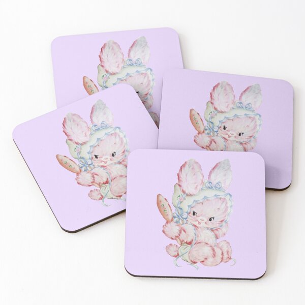 Item preview, pink vintage bunny designed and sold by venusbyliv.