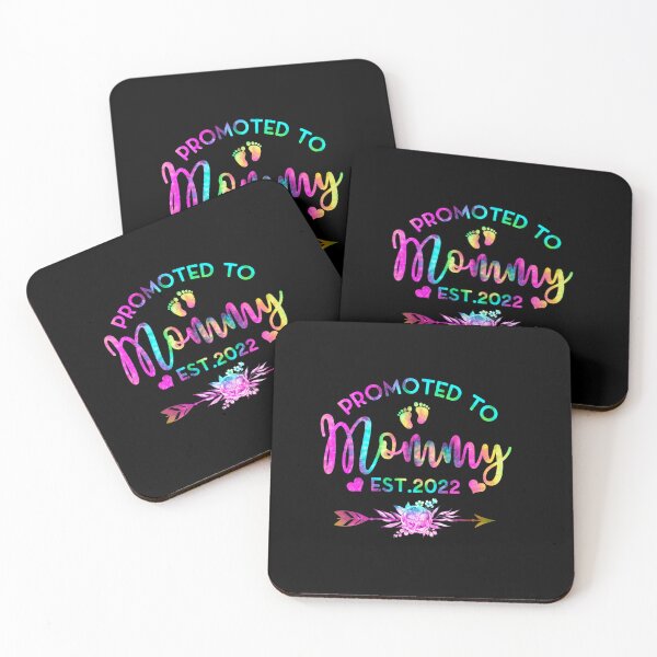 Item preview, PROMOTED TO MOM AGAIN EST 2022 NEW GREAT MOMMY 2022 TIE DYE designed and sold by sobriowslen.