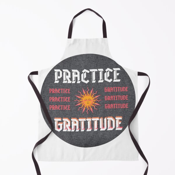 Item preview, Practice Gratitude Black Denim Sun Design designed and sold by kayadmu.
