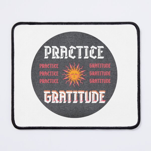 Item preview, Practice Gratitude Black Denim Sun Design designed and sold by kayadmu.