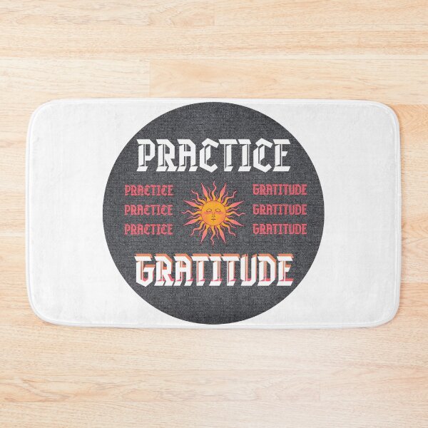 Item preview, Practice Gratitude Black Denim Sun Design designed and sold by kayadmu.