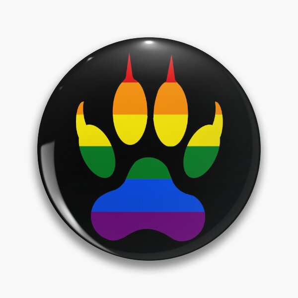 Item preview, Wolf Paw Classic Rainbow Pride designed and sold by MMwolfdogden.